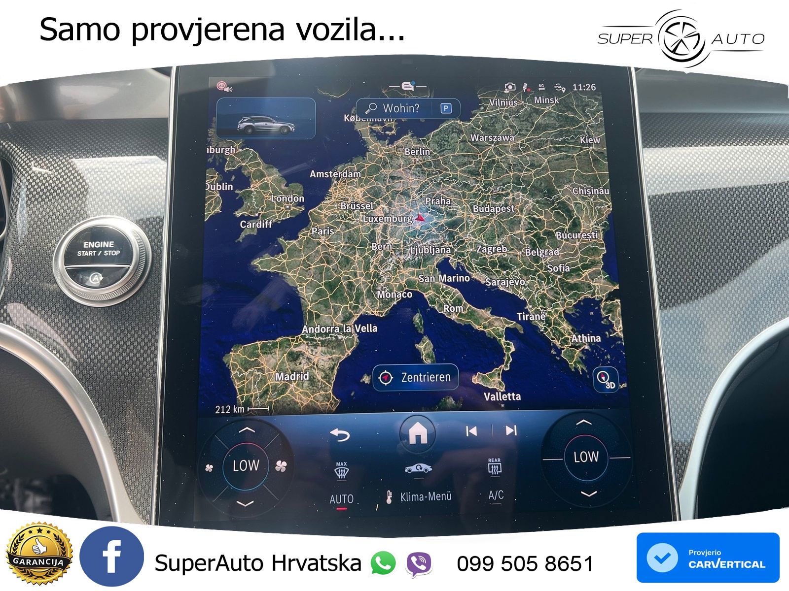 Mercedes GLC 200 (204 KS) 4MATIC 9G-TRONIC AMG LED+GR SJED+ACC