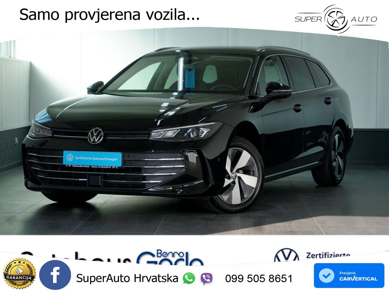 Volkswagen Passat Variant 1.5 eTSI (150 KS) DSG Business LED+GR SJED+ACC