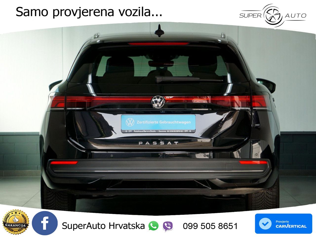 Volkswagen Passat Variant 1.5 eTSI (150 KS) DSG Business LED+GR SJED+ACC
