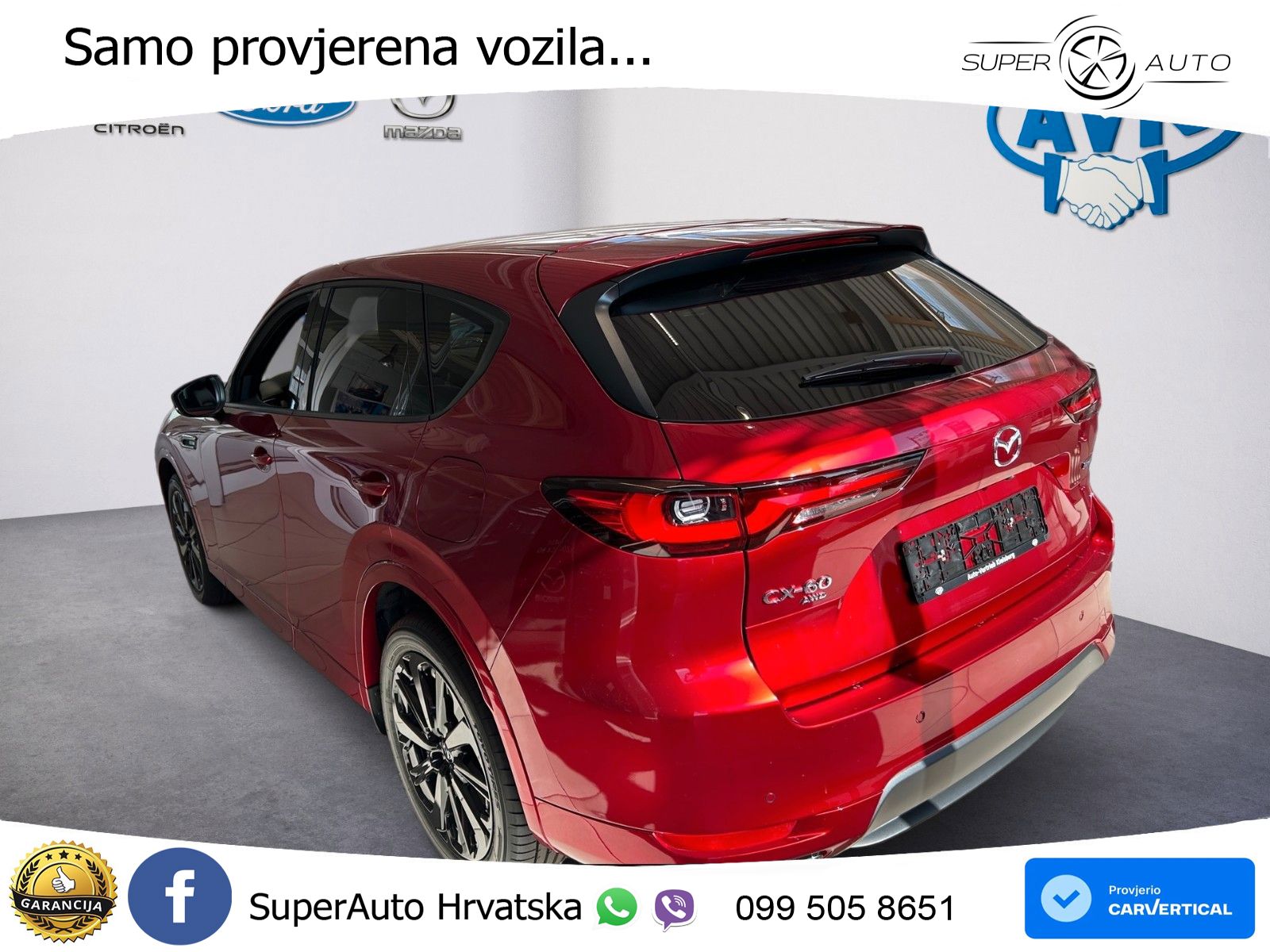 Mazda CX-60 3.3 e-Skyactiv D (254 KS) AWD Automatic LED+GR SJED+ACC