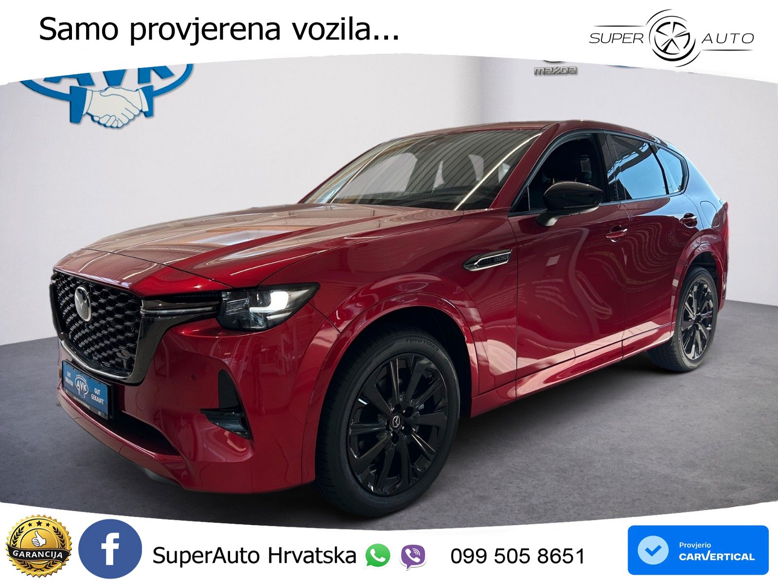 Mazda CX-60 3.3 e-Skyactiv D (254 KS) AWD Automatic LED+GR SJED+ACC