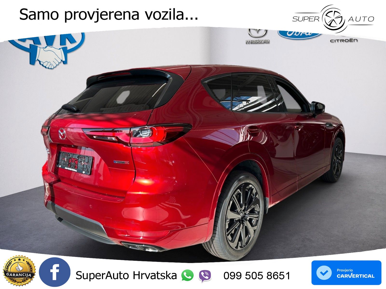 Mazda CX-60 3.3 e-Skyactiv D (254 KS) AWD Automatic LED+GR SJED+ACC