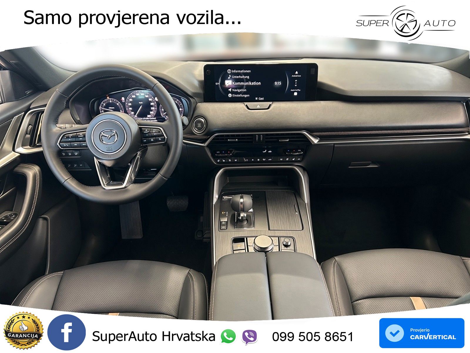 Mazda CX-60 3.3 e-Skyactiv D (254 KS) AWD Automatic LED+GR SJED+ACC