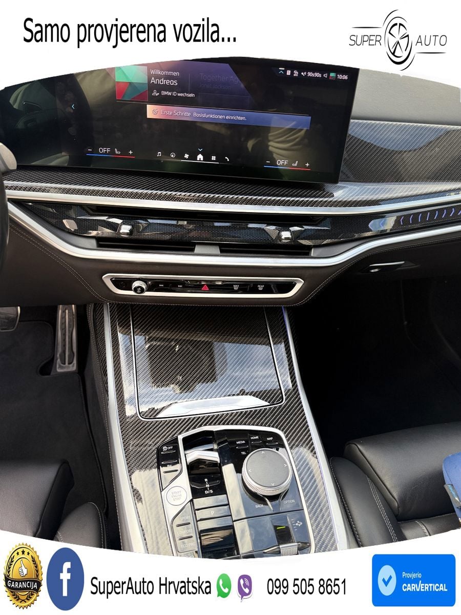 BMW X7 40d (352 KS) xDrive Steptronic M Sport LED+GR SJED+ACC