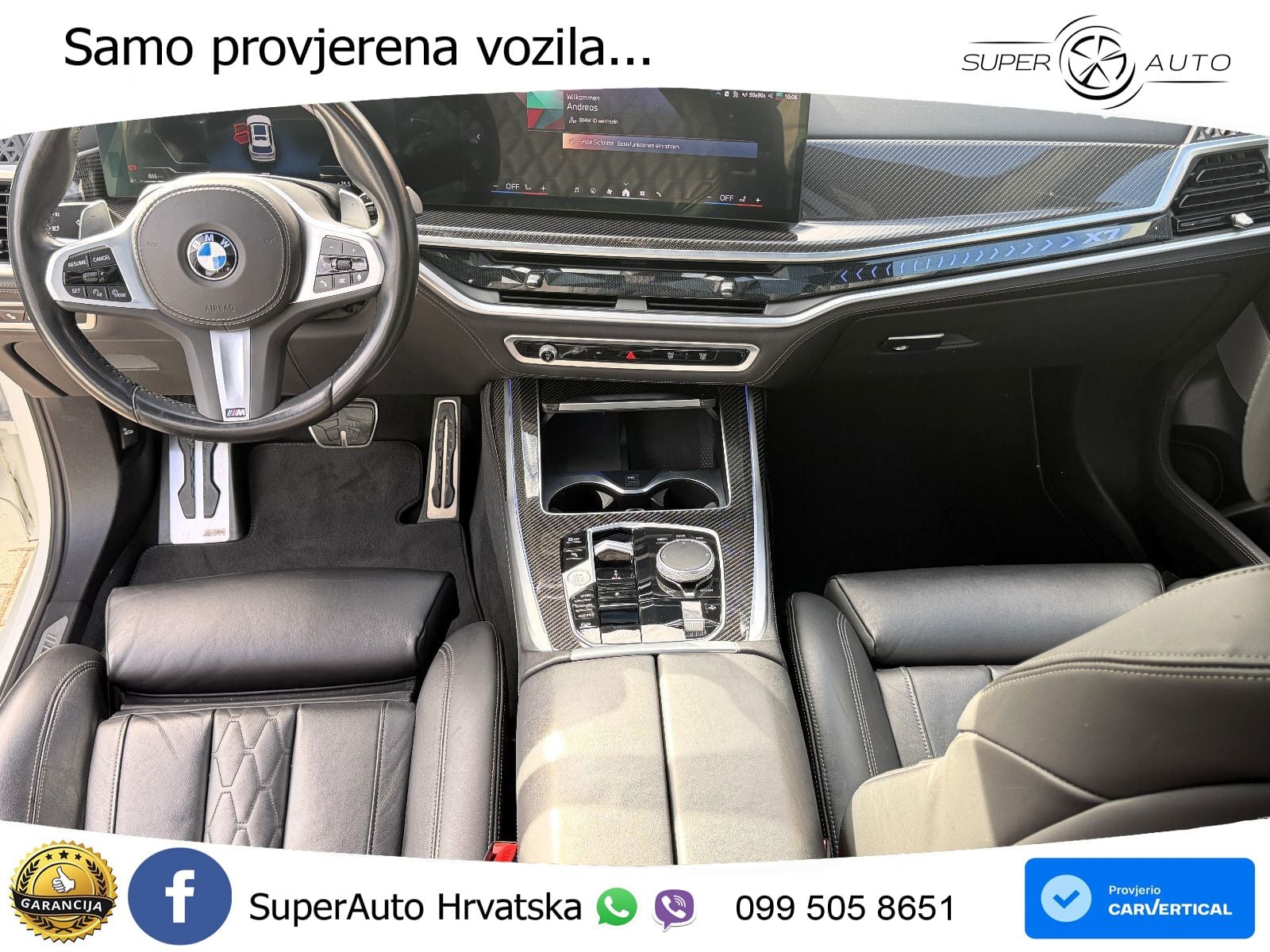 BMW X7 40d (352 KS) xDrive Steptronic M Sport LED+GR SJED+ACC