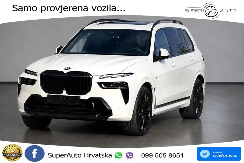 BMW X7 40d (352 KS) xDrive Steptronic M Sport LED+GR SJED+ACC