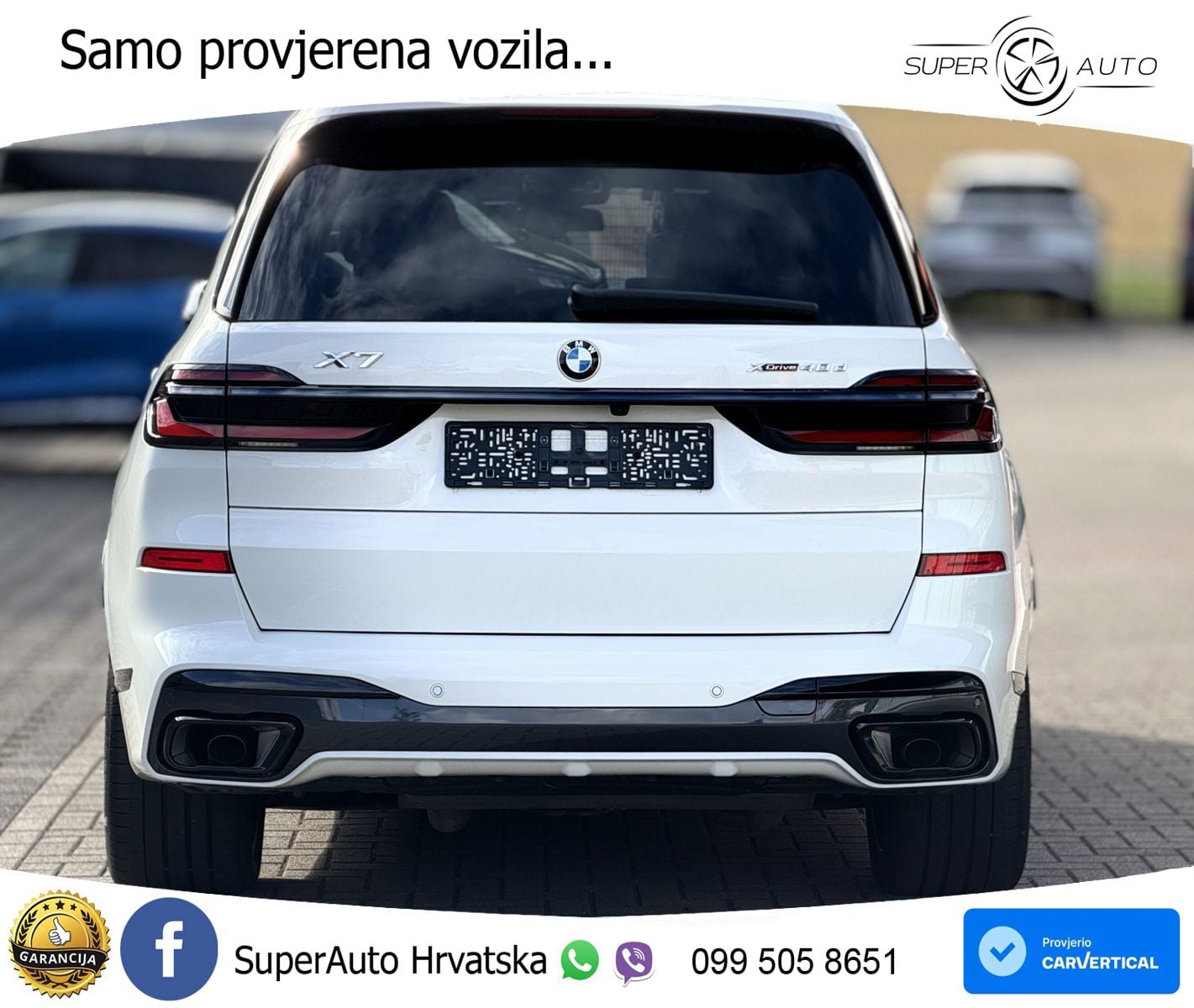 BMW X7 40d (352 KS) xDrive Steptronic M Sport LED+GR SJED+ACC