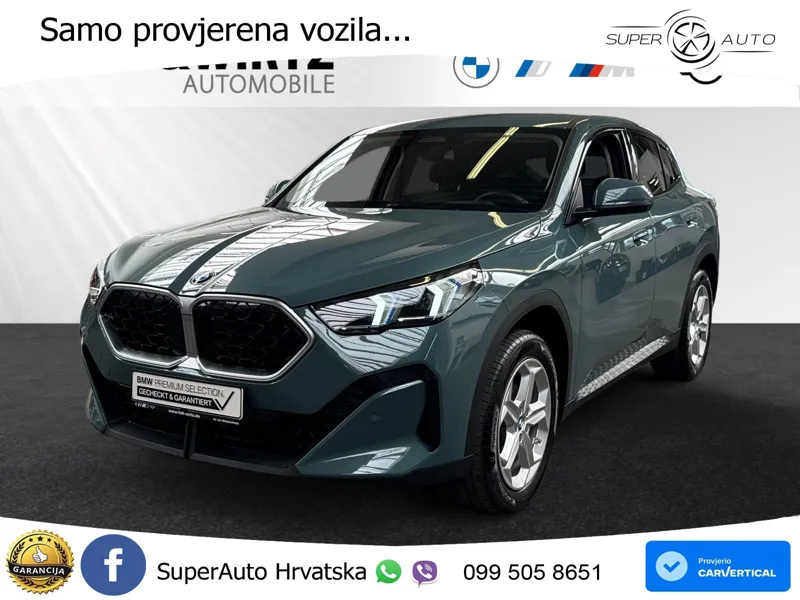 BMW X2 sDrive20d Steptronic LED+GR SJED+ACC