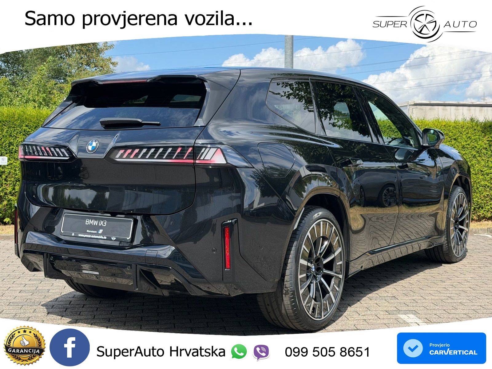 BMW iX3 40 82.6 kWh (320 KS)