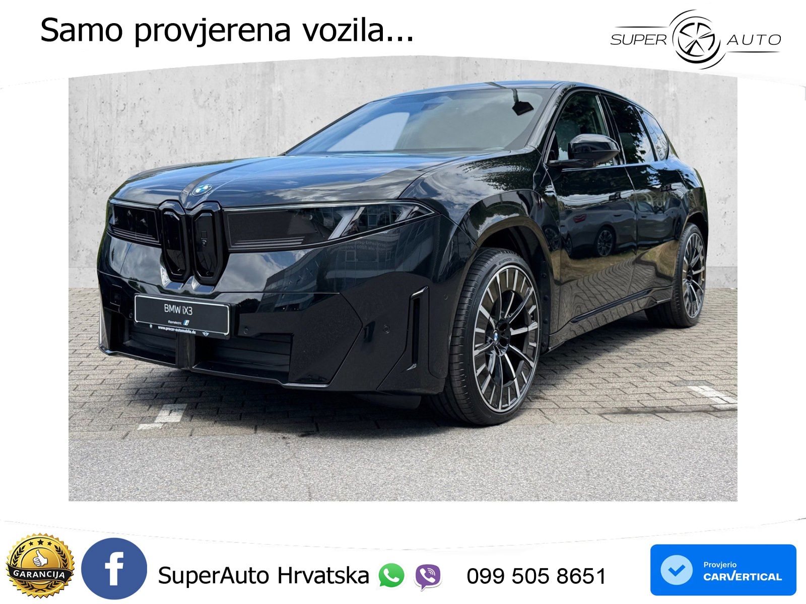 BMW iX3 40 82.6 kWh (320 KS)