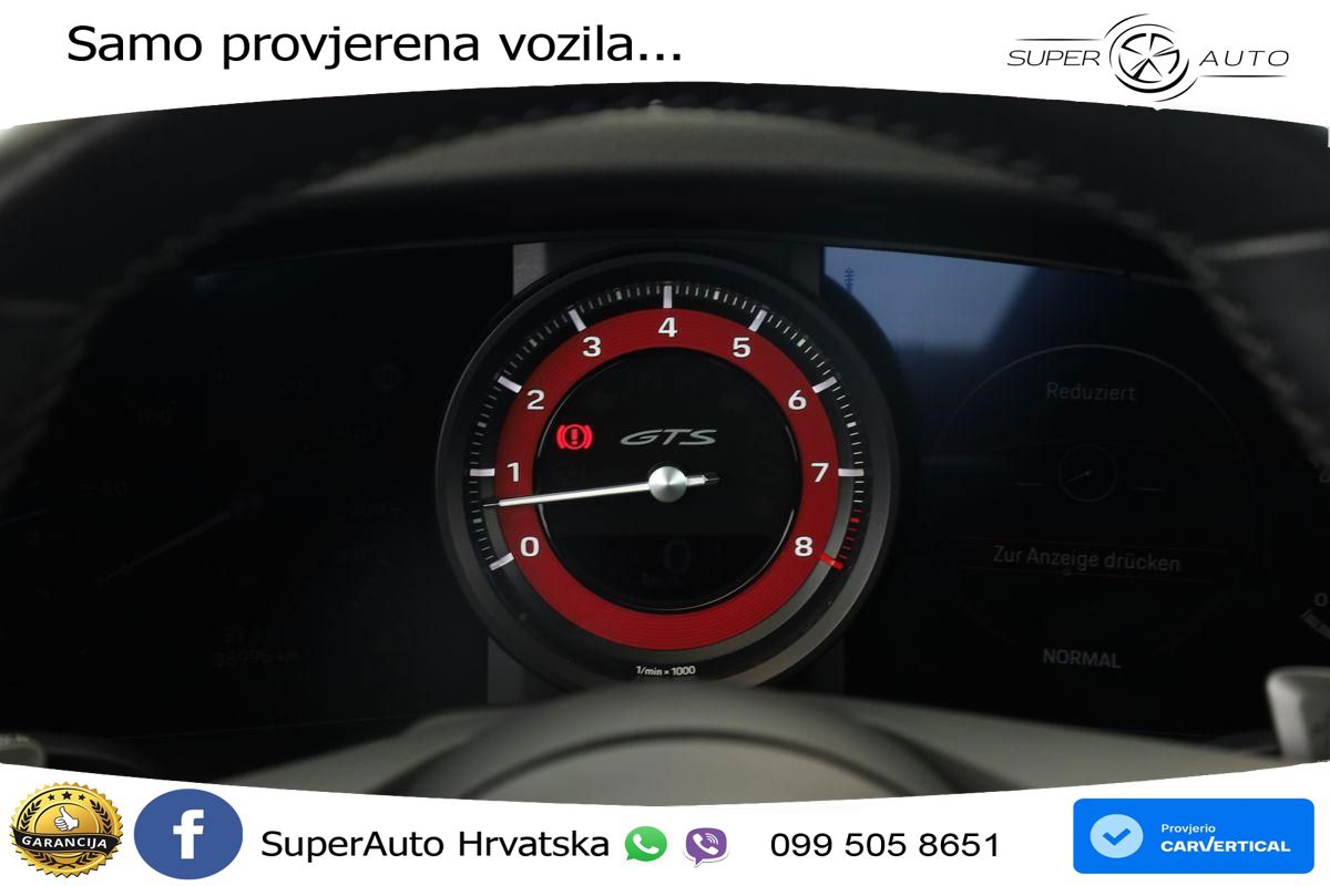 Porsche 911 Carrera GTS 3.0 (480 KS) PDK LED+GR SJED+ACC