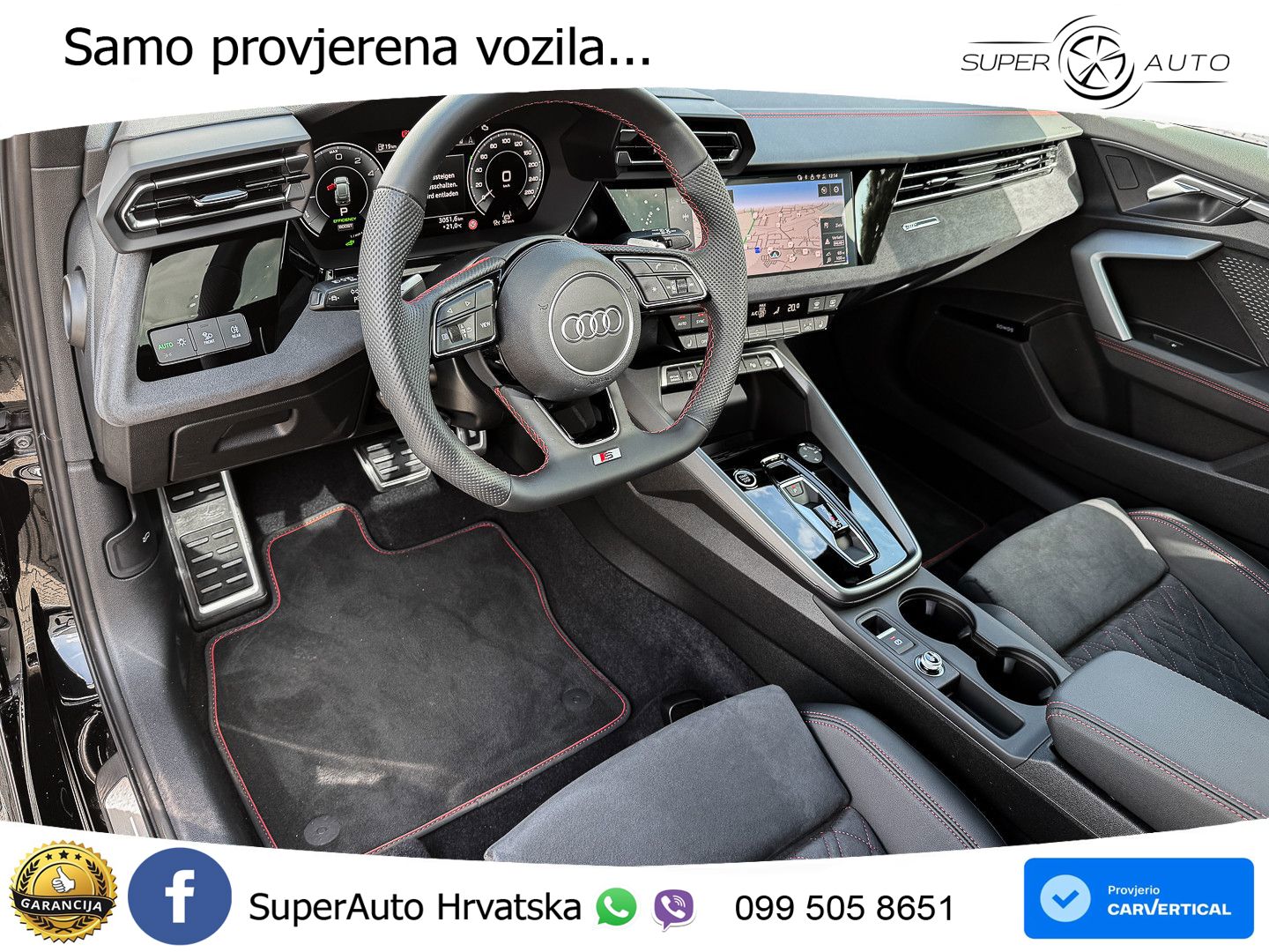 Audi A3 45 TFSIe (272 KS) S tronic MATRIX+GR SJED+KAM