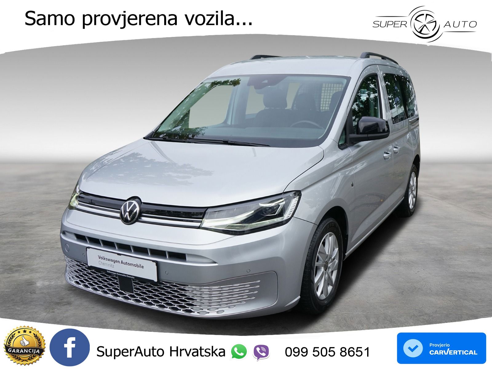 Volkswagen Caddy 2.0 TDI Life*Cool & Sound*LED* 122 KS