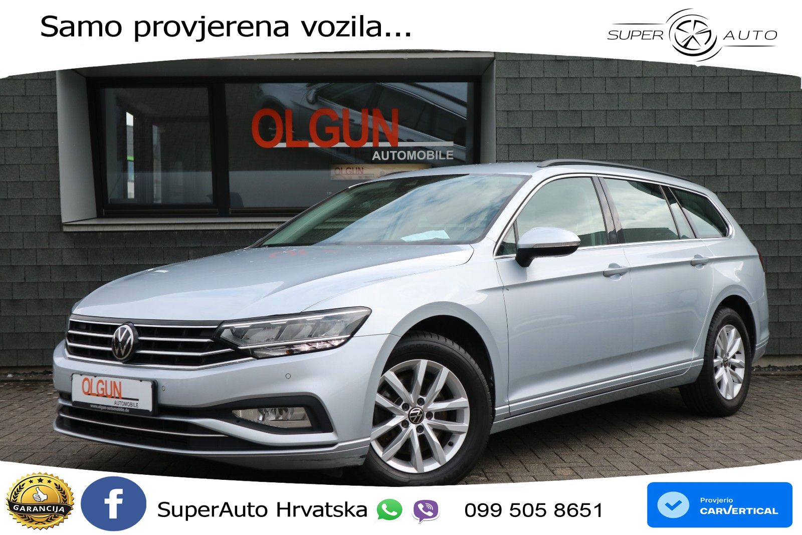 Volkswagen Passat Variant 2.0 TDI (150 KS) DSG Business LED+GR SJED+ACC