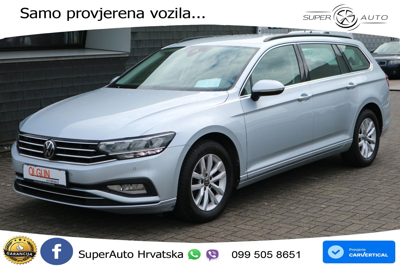 Volkswagen Passat Variant 2.0 TDI (150 KS) DSG Business LED+GR SJED+ACC