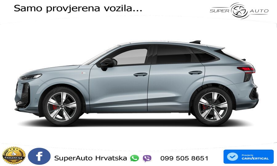 Audi Q3 III Sportback 1.5 TFSI (150 KS) S tronic LED+GR SJED+ACC