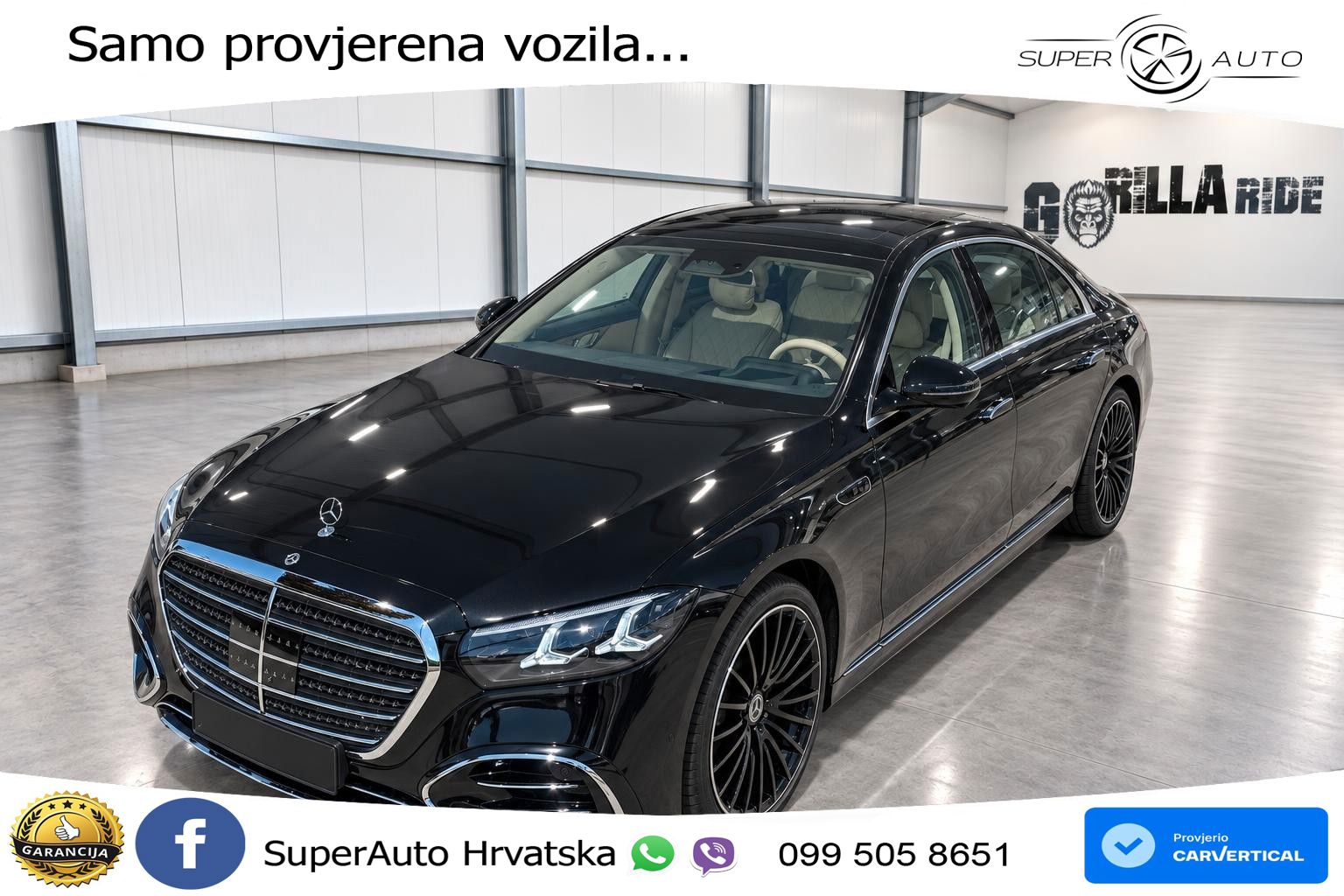 Mercedes S 580 V8 Long (537 KS) EQ Boost 4MATIC 9G-TRONIC