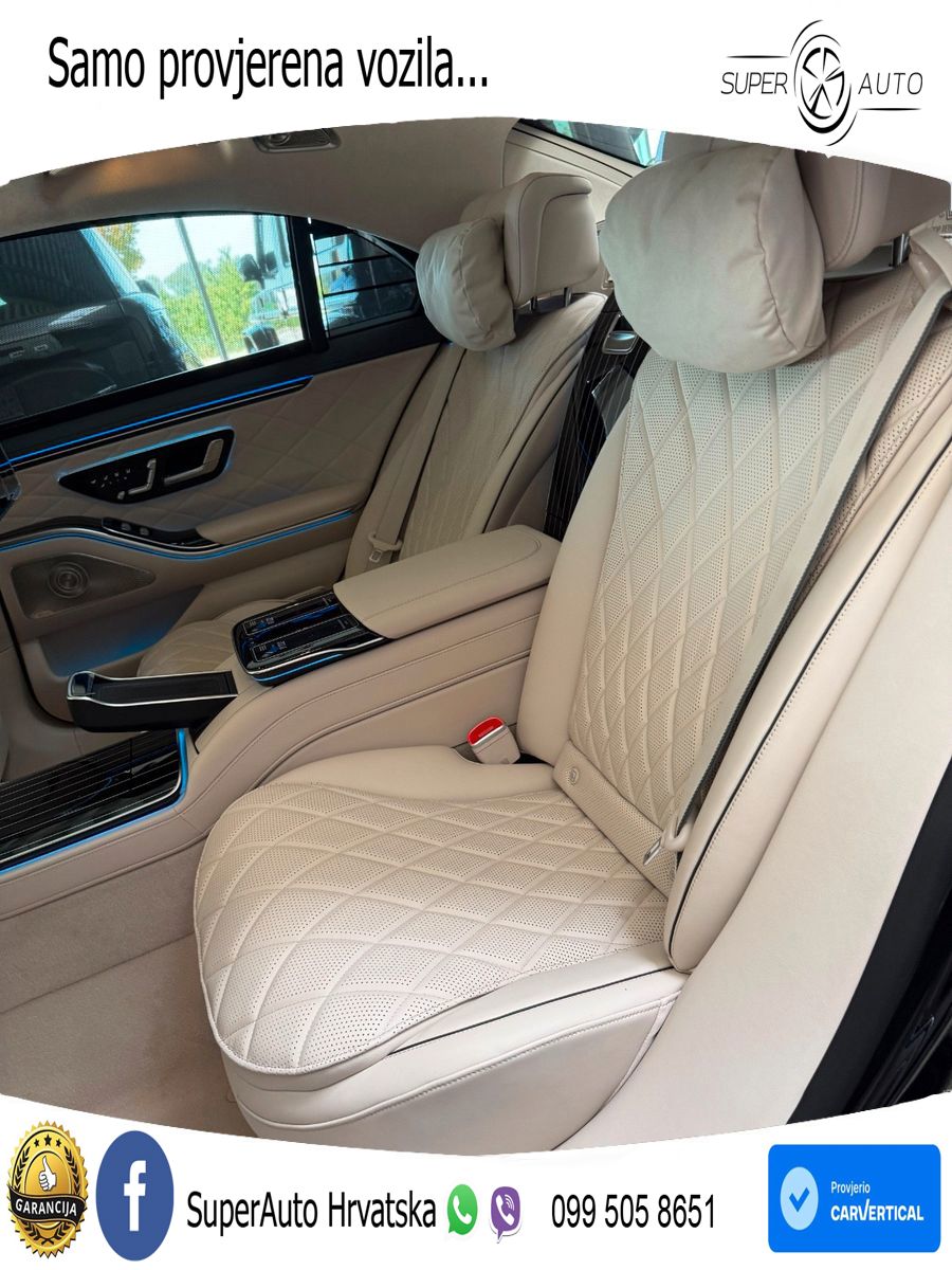 Mercedes S 580 V8 Long (537 KS) EQ Boost 4MATIC 9G-TRONIC