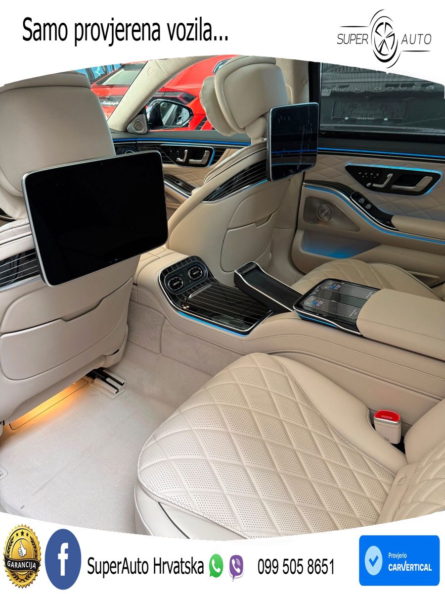 Mercedes S 580 V8 Long (537 KS) EQ Boost 4MATIC 9G-TRONIC
