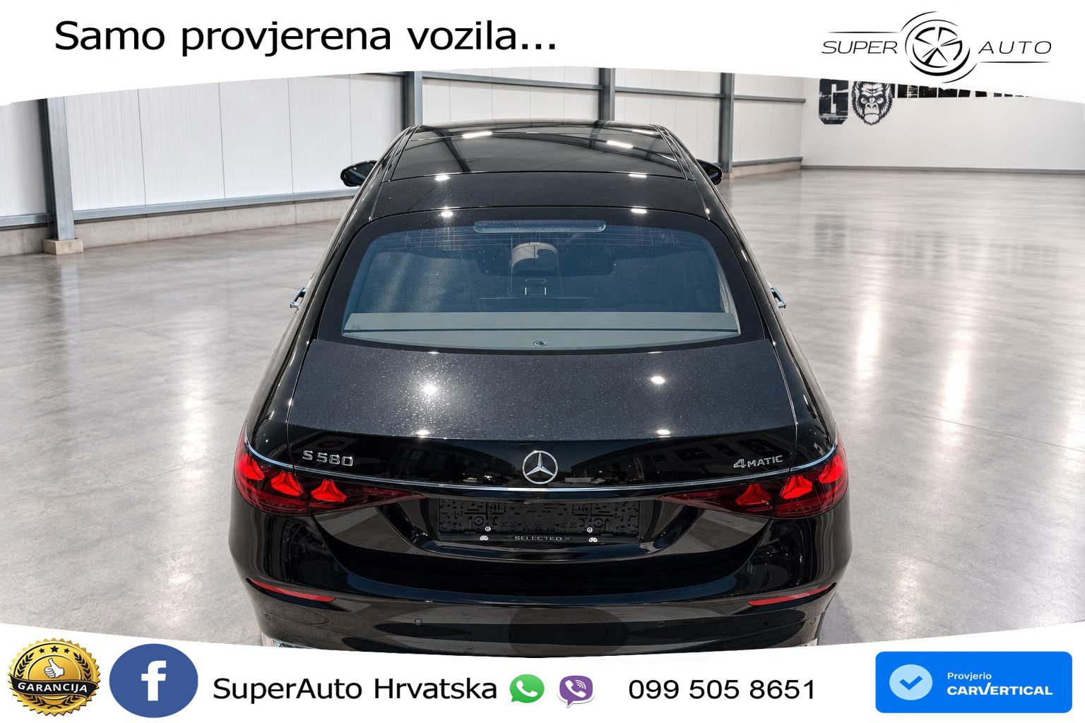 Mercedes S 580 V8 Long (537 KS) EQ Boost 4MATIC 9G-TRONIC