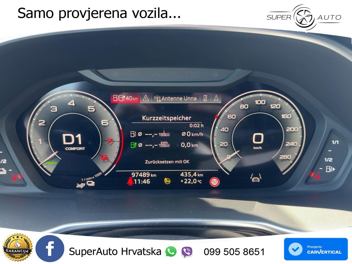 Audi Q3 Sportback 45 TFSIe (245 KS) S tronic MATRIX+GR SJED+KAM