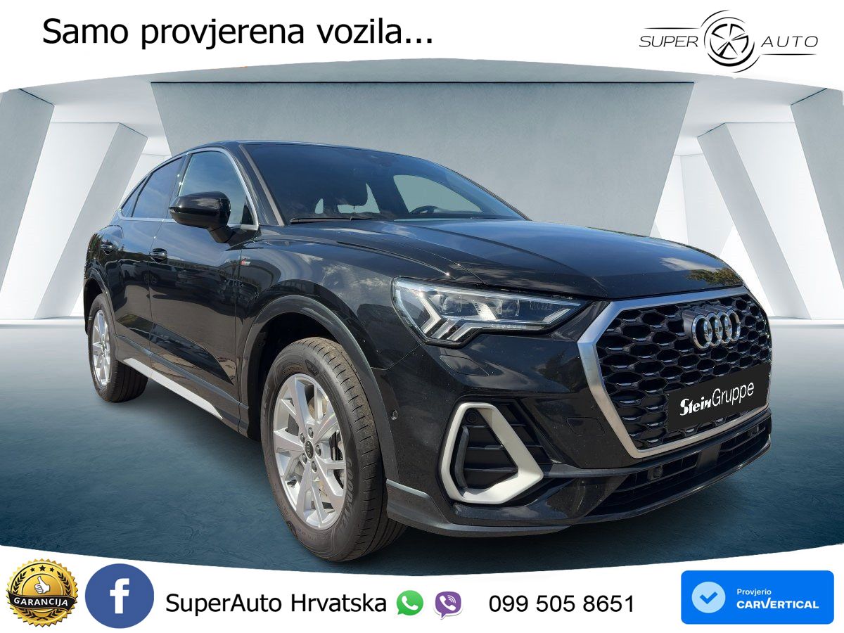 Audi Q3 Sportback 45 TFSIe (245 KS) S tronic MATRIX+GR SJED+KAM
