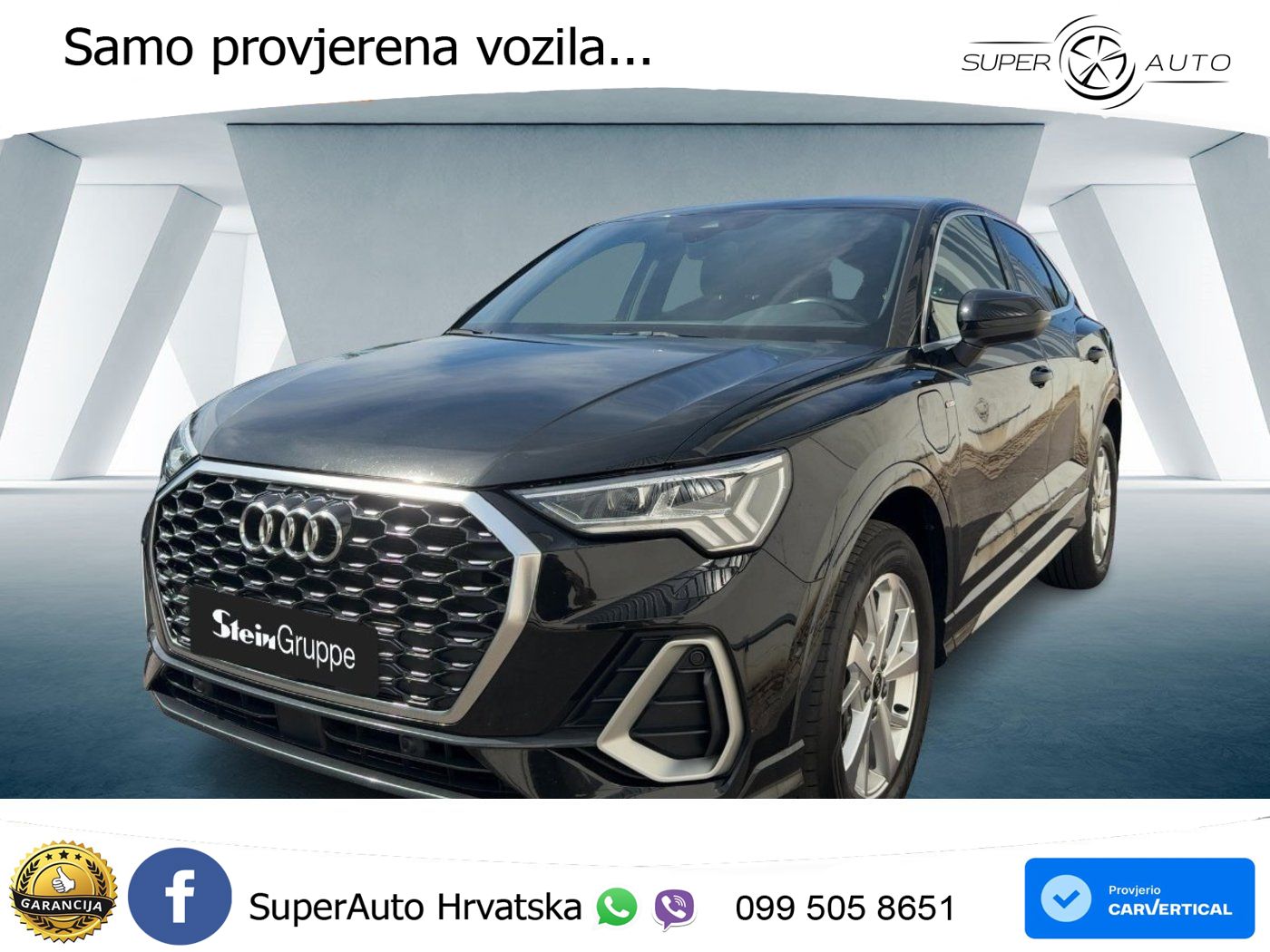 Audi Q3 Sportback 45 TFSIe (245 KS) S tronic MATRIX+GR SJED+KAM