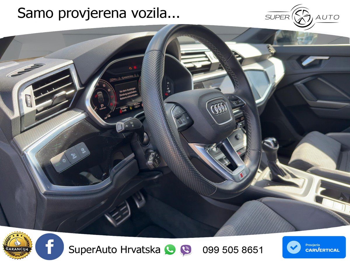 Audi Q3 Sportback 45 TFSIe (245 KS) S tronic MATRIX+GR SJED+KAM