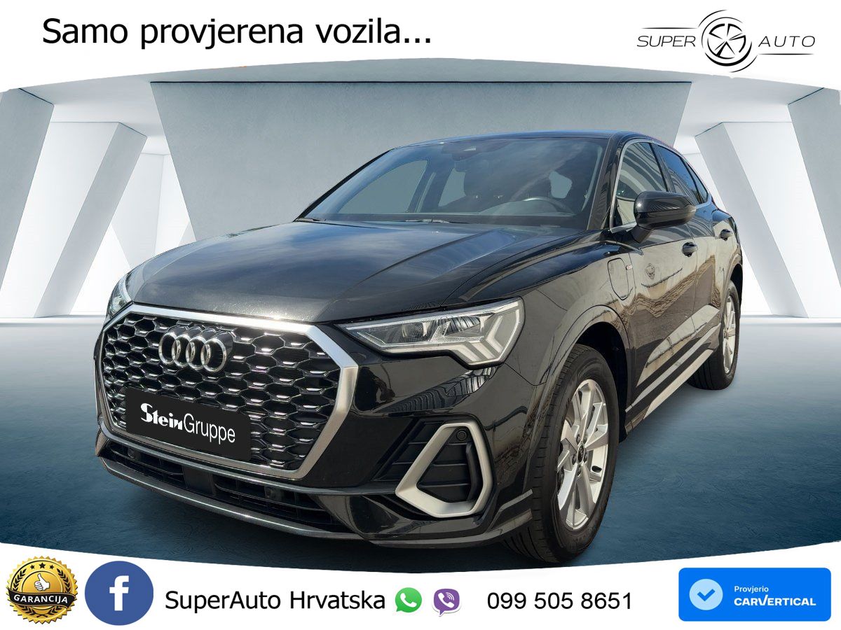 Audi Q3 Sportback 45 TFSIe (245 KS) S tronic MATRIX+GR SJED+KAM