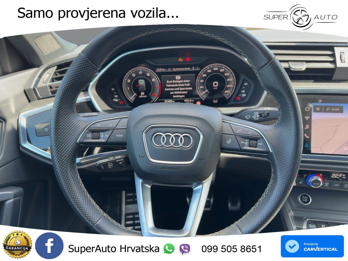 Audi Q3 Sportback 45 TFSIe (245 KS) S tronic MATRIX+GR SJED+KAM