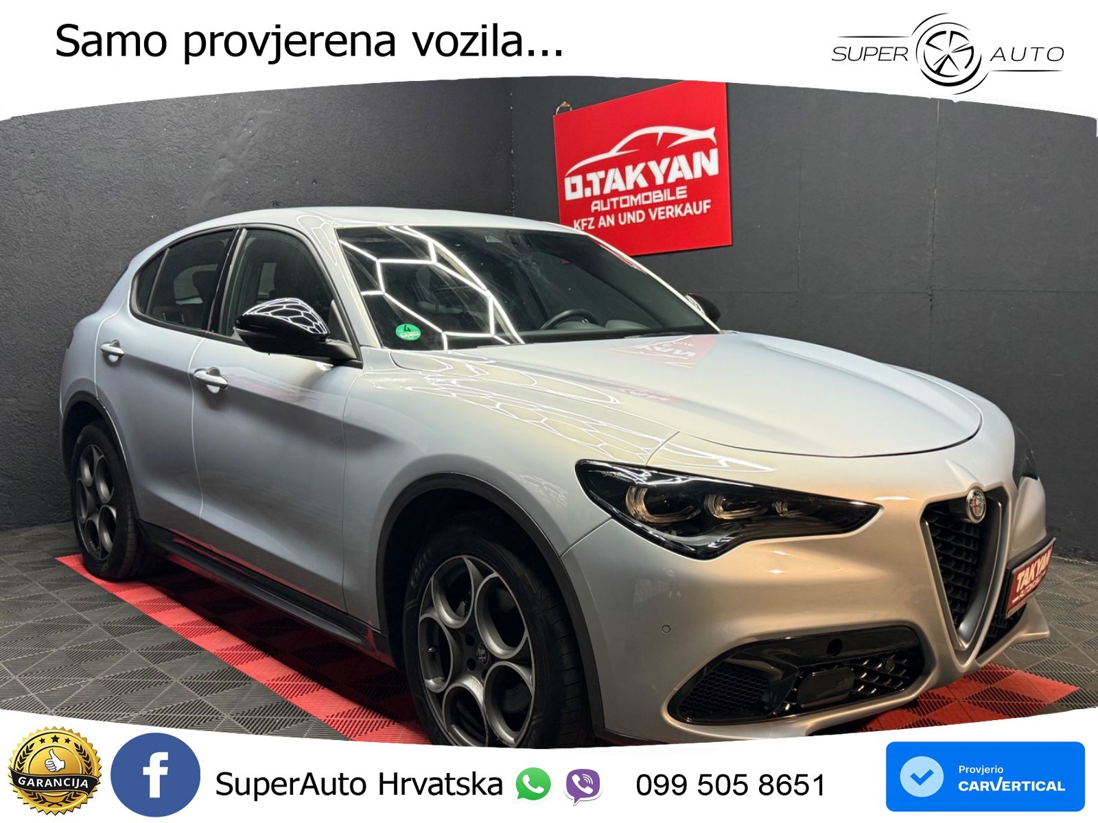 Alfa Romeo Stelvio 2.2 MultiJet II (210 KS) Q4 Automatic