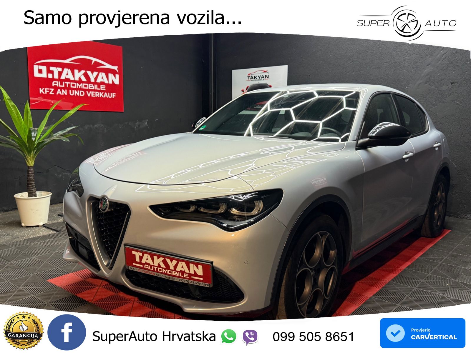 Alfa Romeo Stelvio 2.2 MultiJet II (210 KS) Q4 Automatic