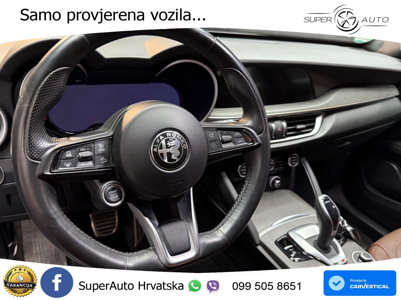 Alfa Romeo Stelvio 2.2 MultiJet II (210 KS) Q4 Automatic