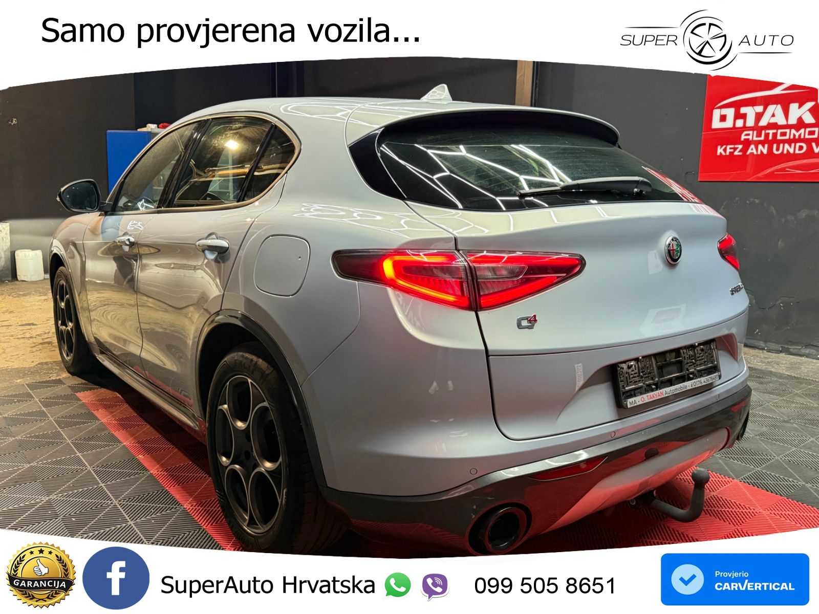 Alfa Romeo Stelvio 2.2 MultiJet II (210 KS) Q4 Automatic