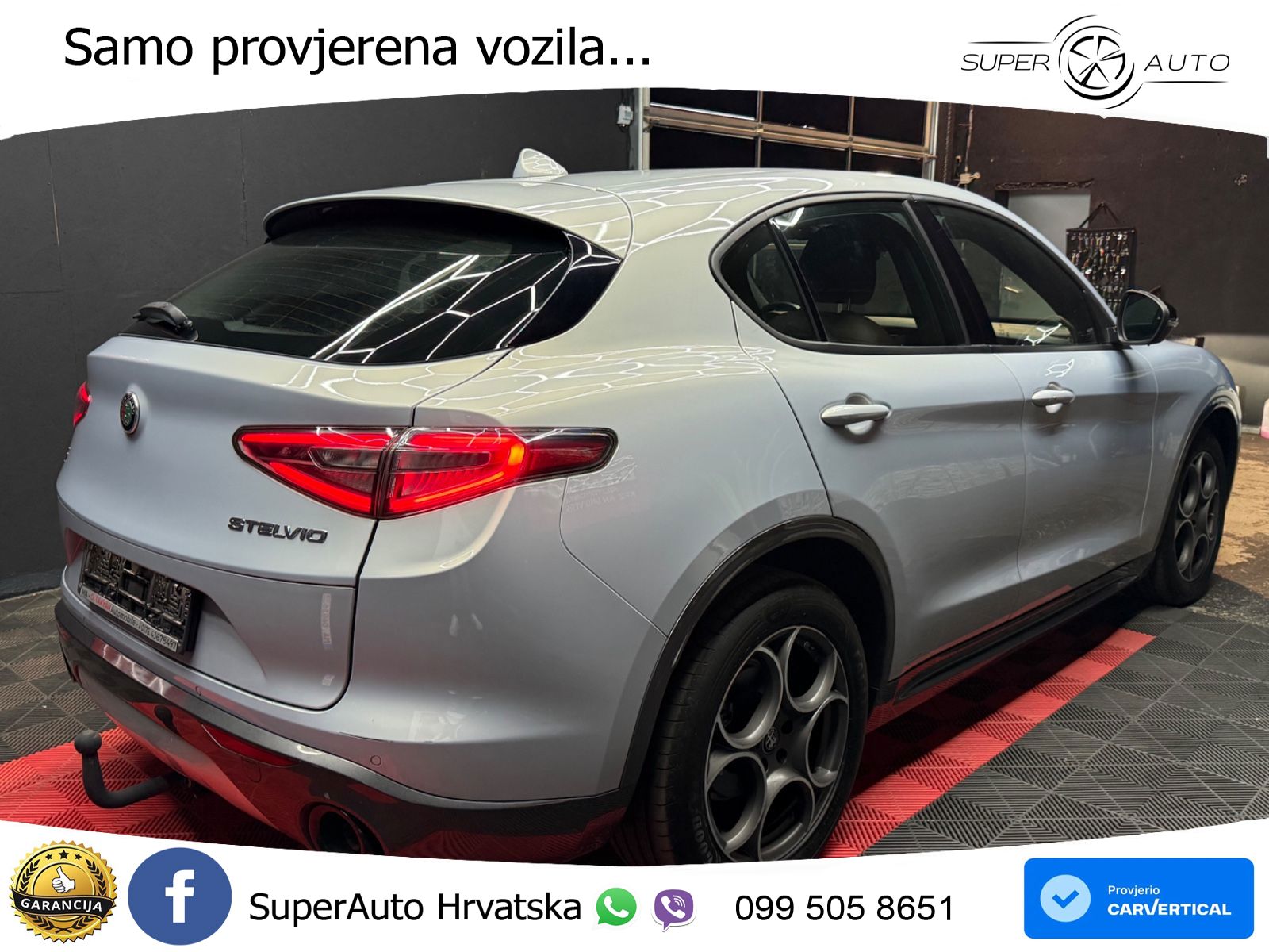 Alfa Romeo Stelvio 2.2 MultiJet II (210 KS) Q4 Automatic