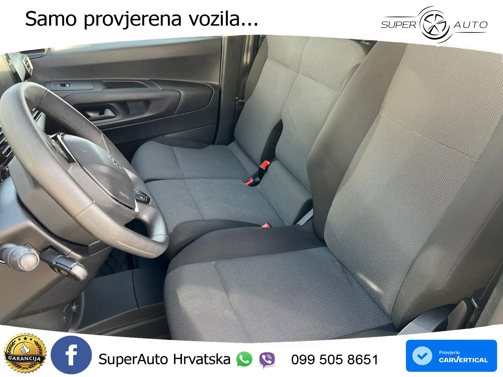 Peugeot Partner L2 1.5 HDI Lebensmittel Hygieneausbau 102 KS