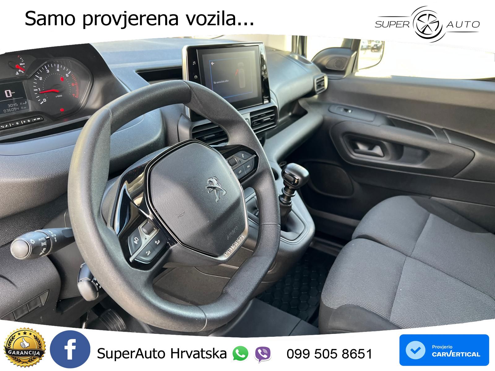Peugeot Partner L2 1.5 HDI Lebensmittel Hygieneausbau 102 KS