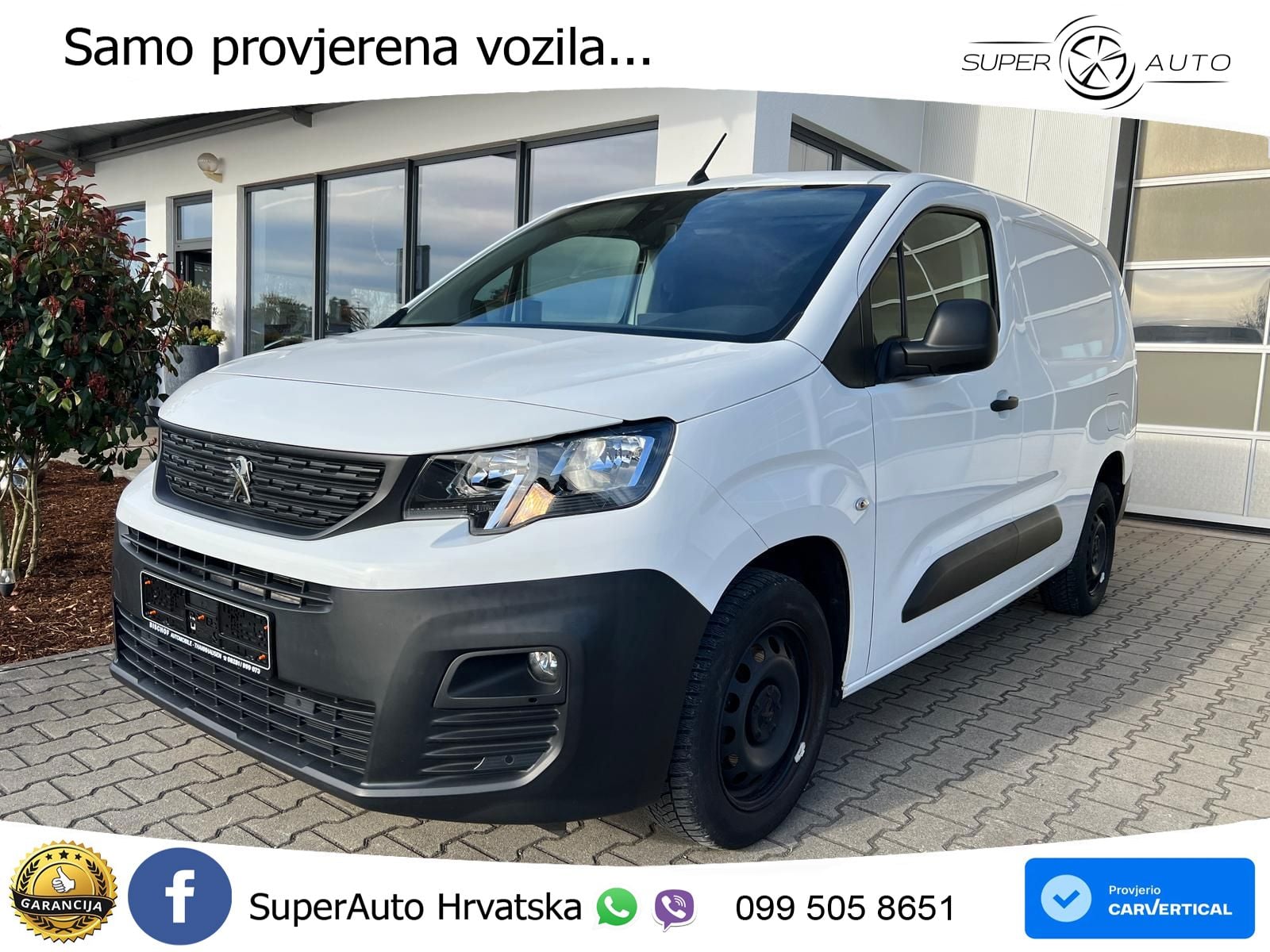 Peugeot Partner L2 1.5 HDI Lebensmittel Hygieneausbau 102 KS