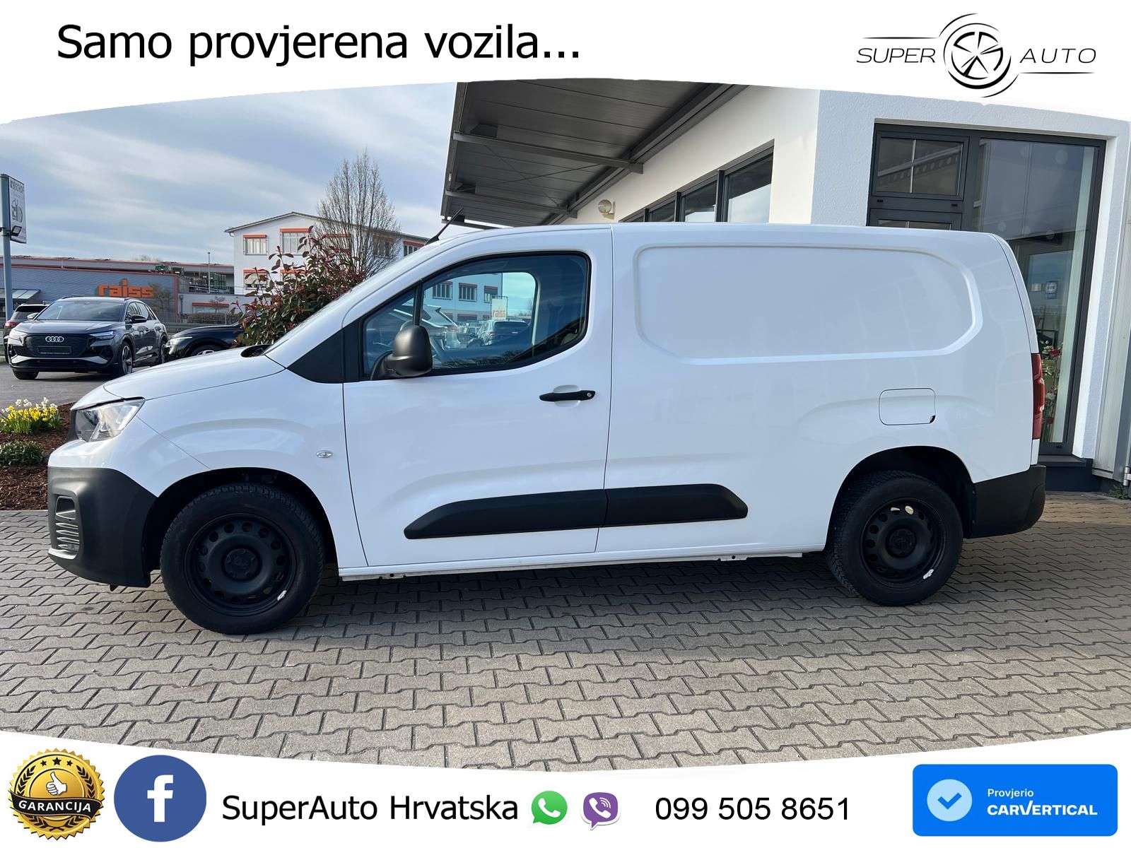 Peugeot Partner L2 1.5 HDI Lebensmittel Hygieneausbau 102 KS