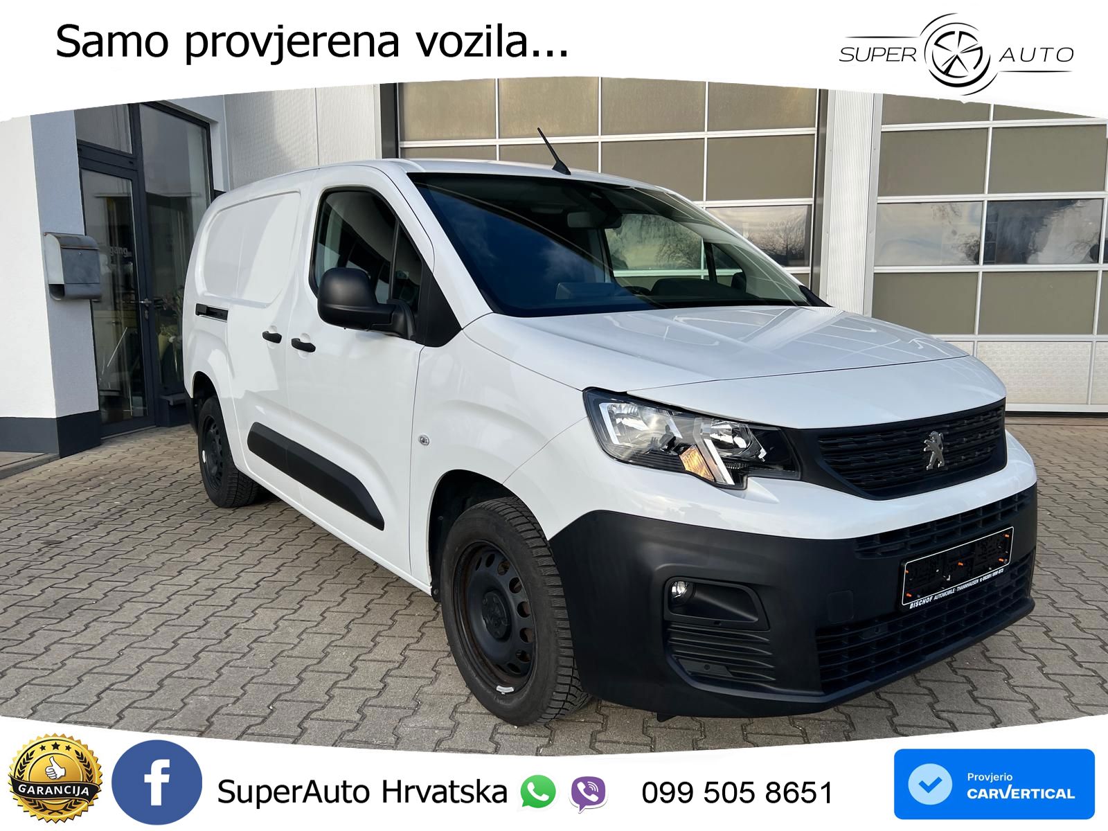 Peugeot Partner L2 1.5 HDI Lebensmittel Hygieneausbau 102 KS