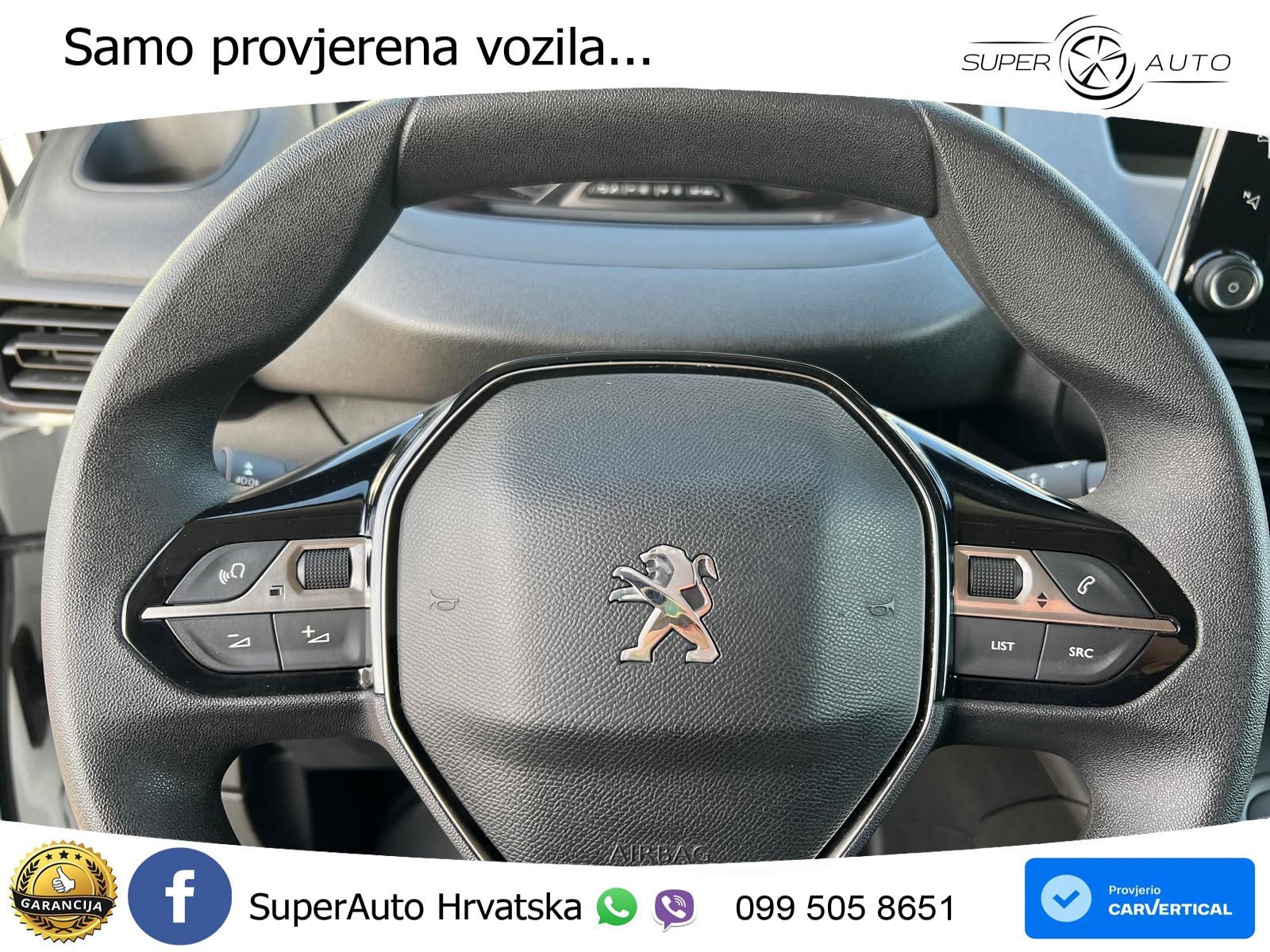 Peugeot Partner L2 1.5 HDI Lebensmittel Hygieneausbau 102 KS