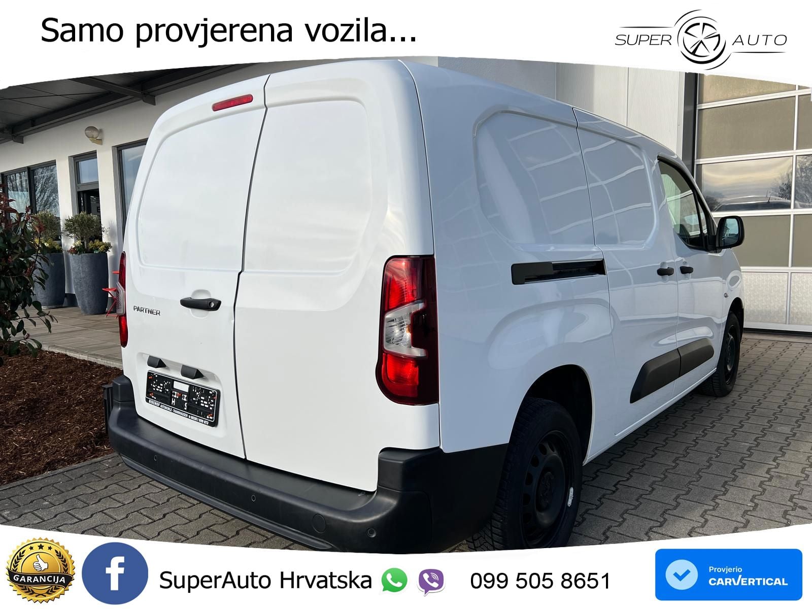 Peugeot Partner L2 1.5 HDI Lebensmittel Hygieneausbau 102 KS