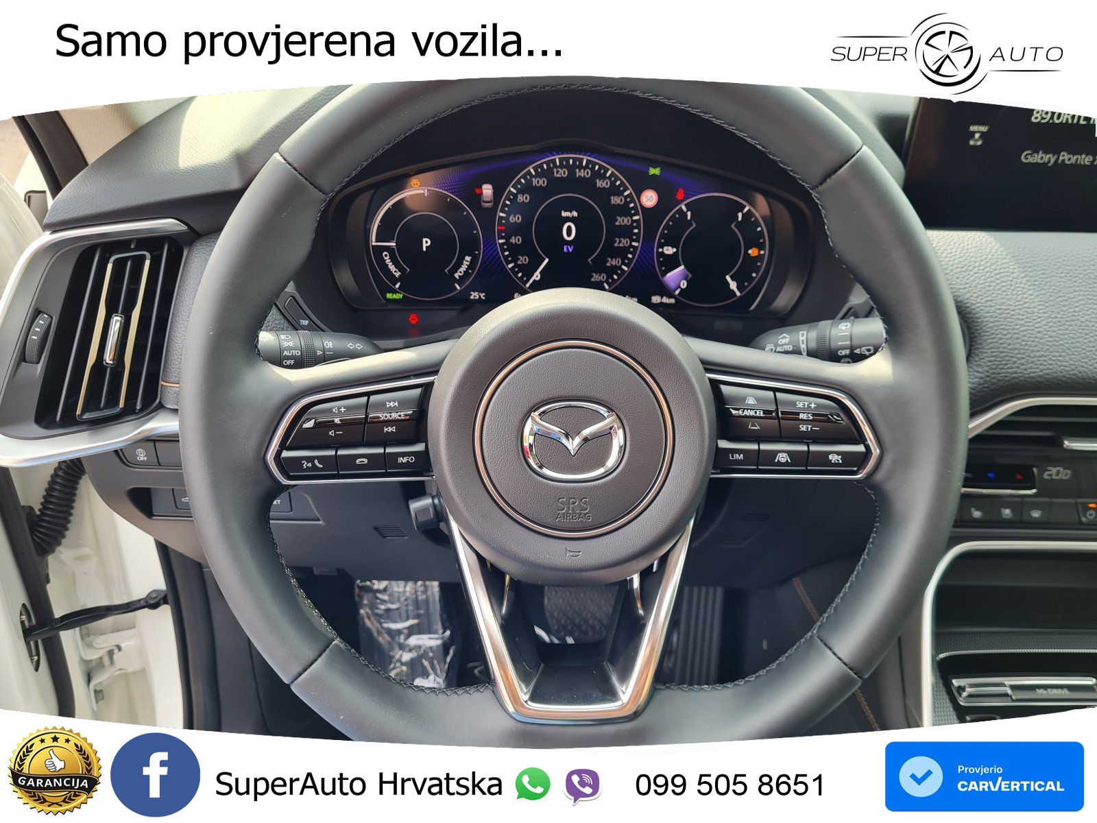 Mazda CX-60 3.3 e-Skyactiv D (254 KS) AWD Automatic ACC+HEAD+4xGR SJED+360+PANO