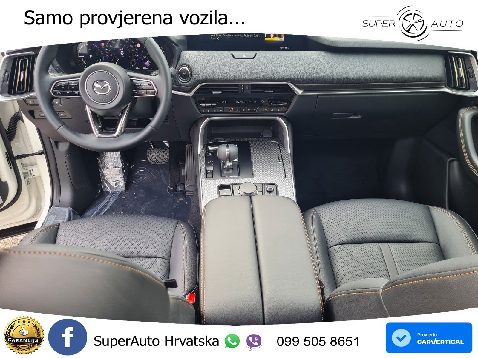 Mazda CX-60 3.3 e-Skyactiv D (254 KS) AWD Automatic ACC+HEAD+4xGR SJED+360+PANO