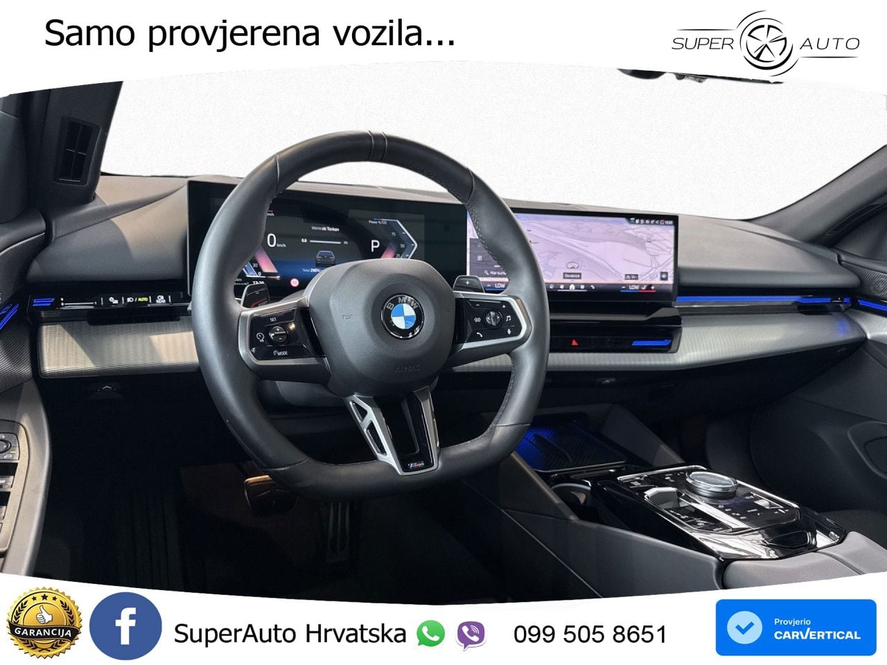 BMW 520d Touring (197 KS) Steptronic M Sport ACC+HEAD+GR SJED+360+PANO