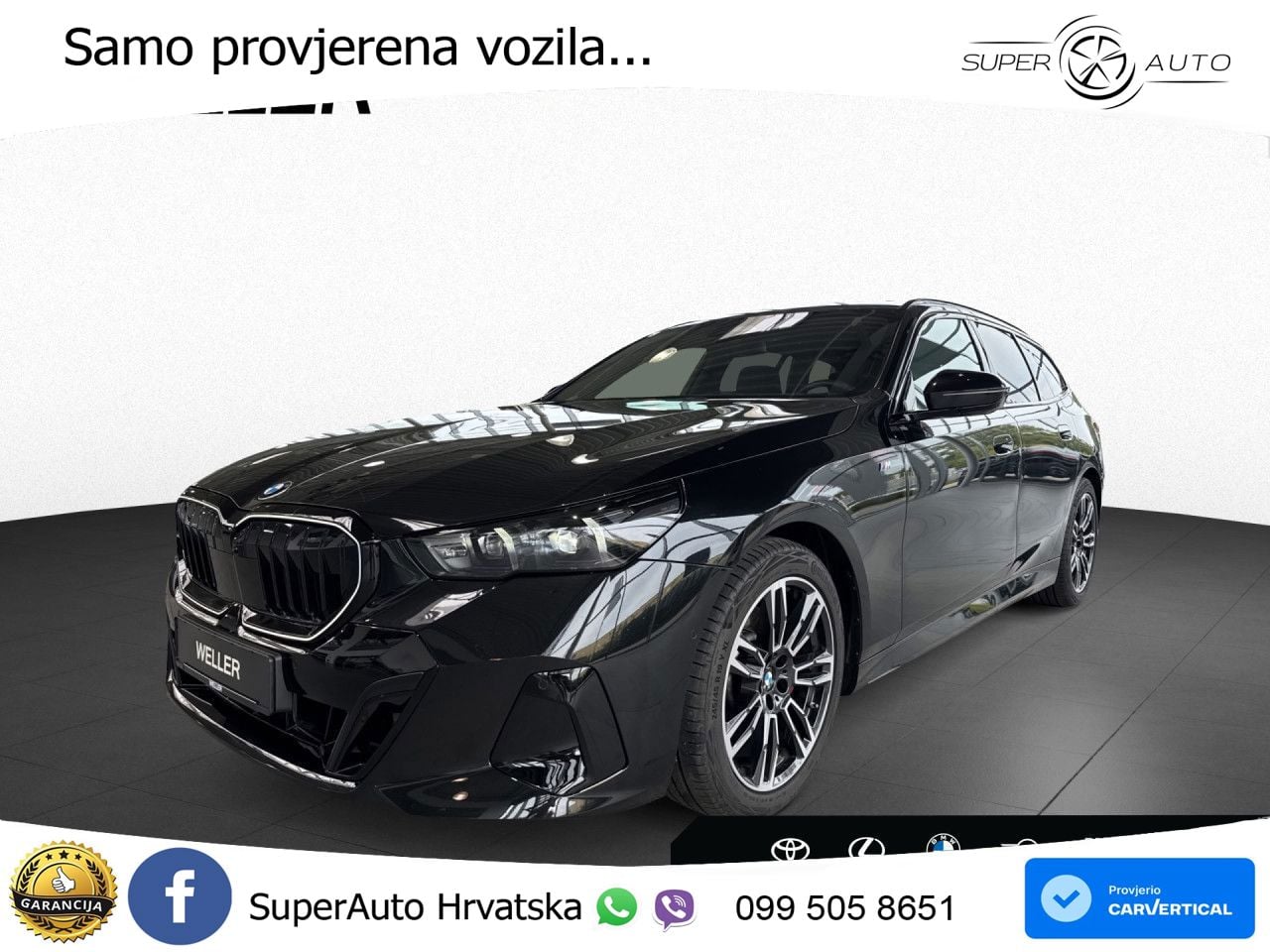 BMW 520d Touring (197 KS) Steptronic M Sport ACC+HEAD+GR SJED+360+PANO