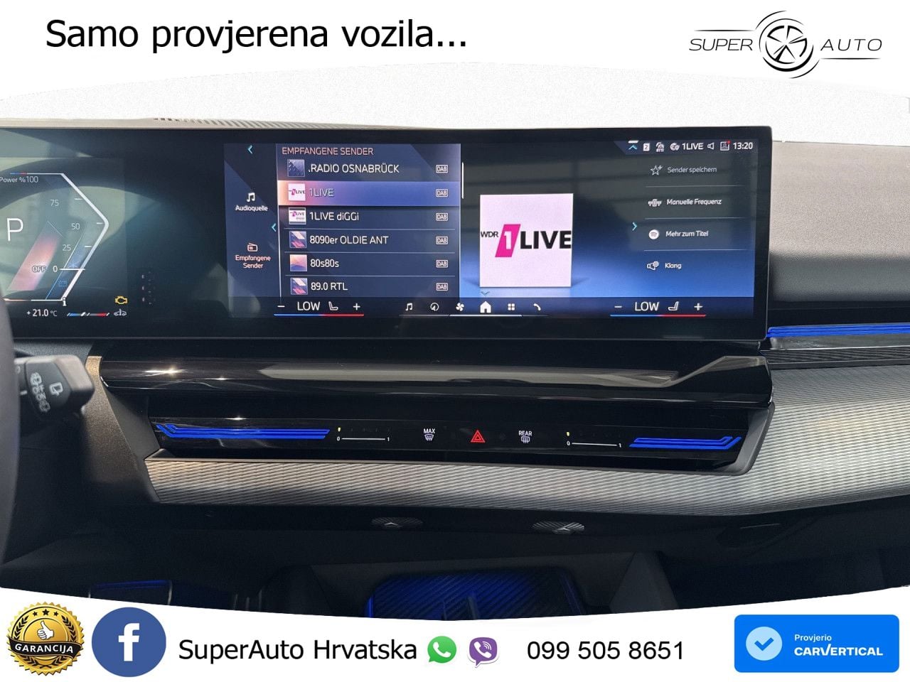 BMW 520d Touring (197 KS) Steptronic M Sport ACC+HEAD+GR SJED+360+PANO