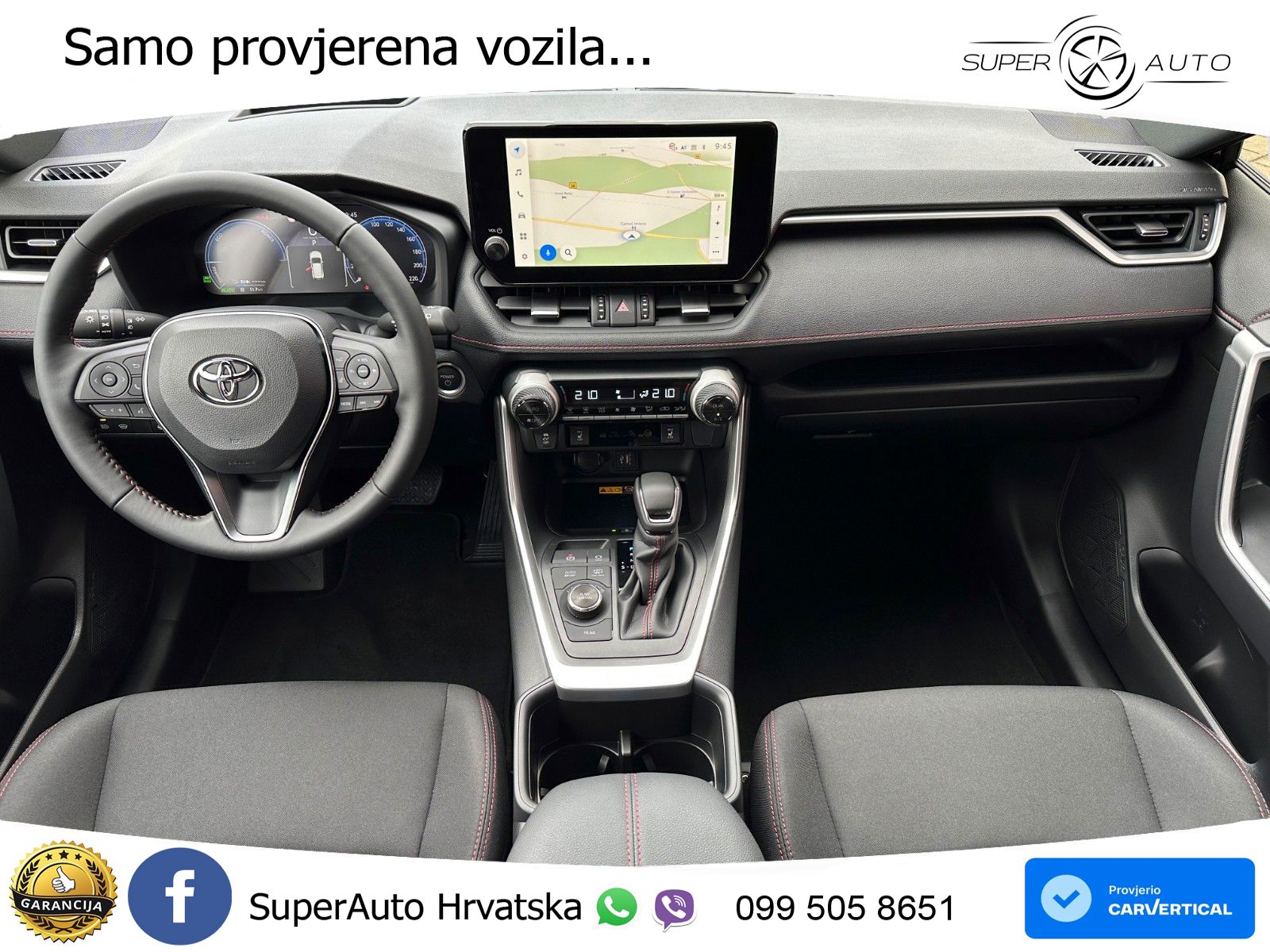 Toyota RAV4 2.5 (306 KS) Hybrid AWD-i eCVT LED+GR SJED+ACC