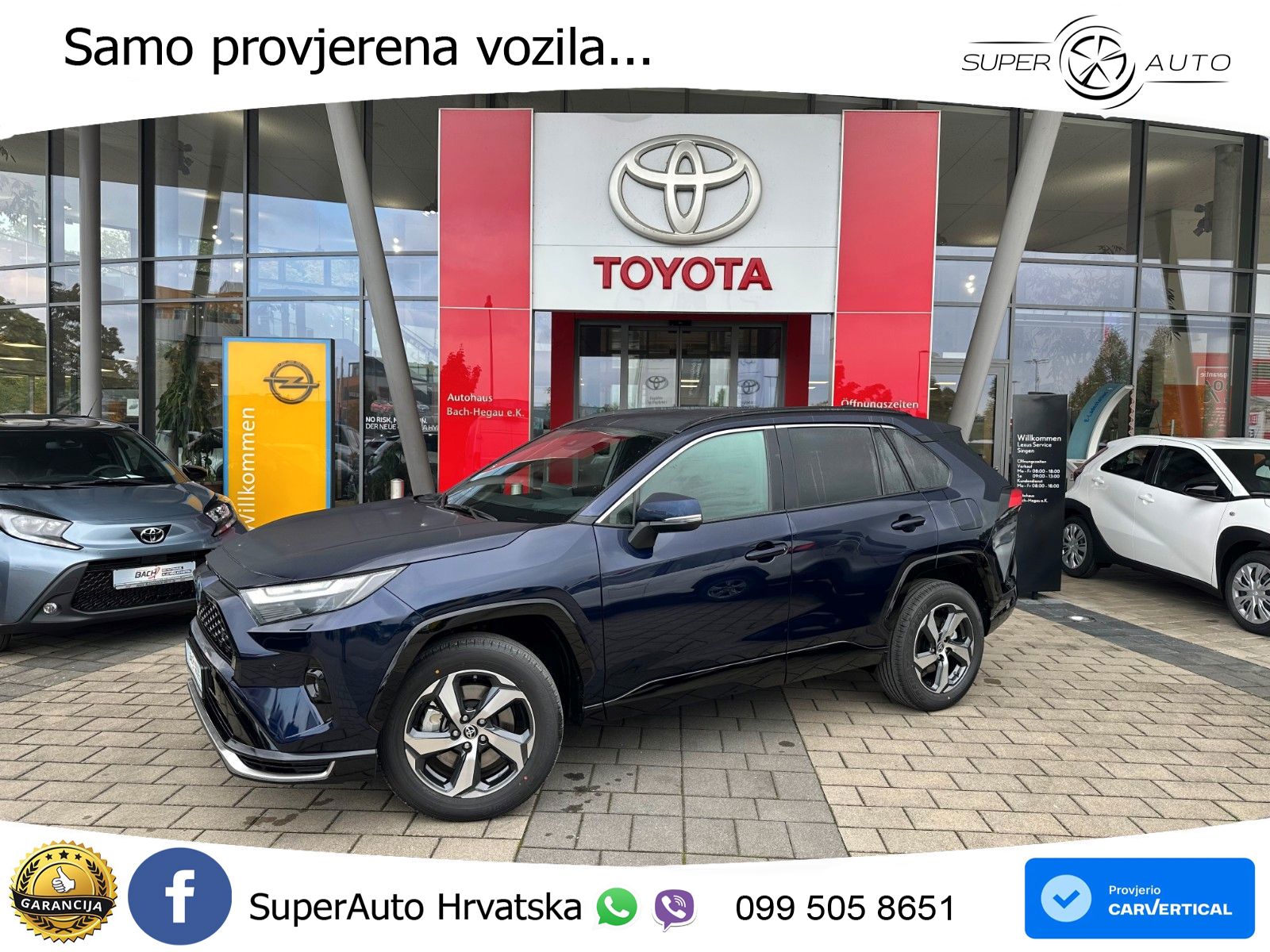 Toyota RAV4 2.5 (306 KS) Hybrid AWD-i eCVT LED+GR SJED+ACC