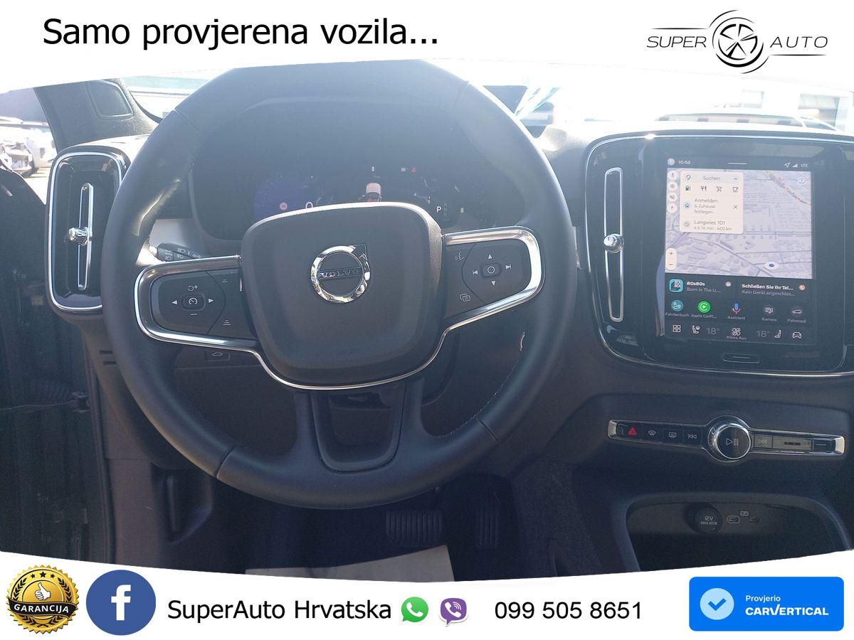 Volvo XC40 2.0 B3 163 KS Automatic LED+ACC